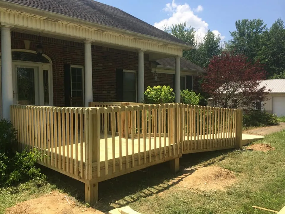 Accessible Deck by Central Kentucky Contractors - Photo 2