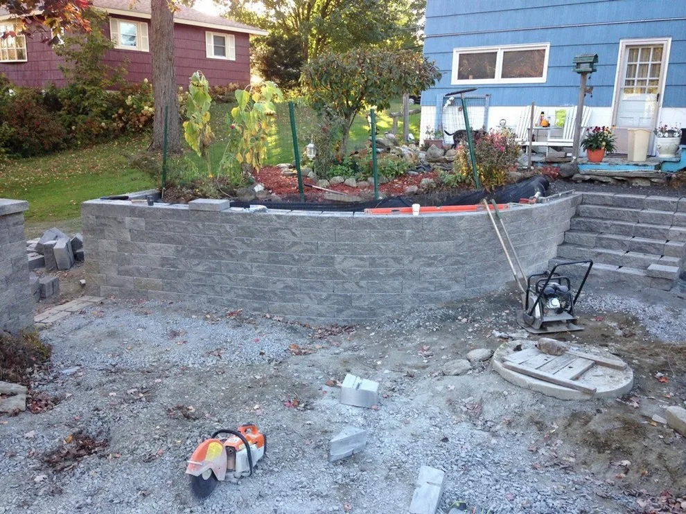 landscaping with hard materials by A&B Home Repair - Photo 3