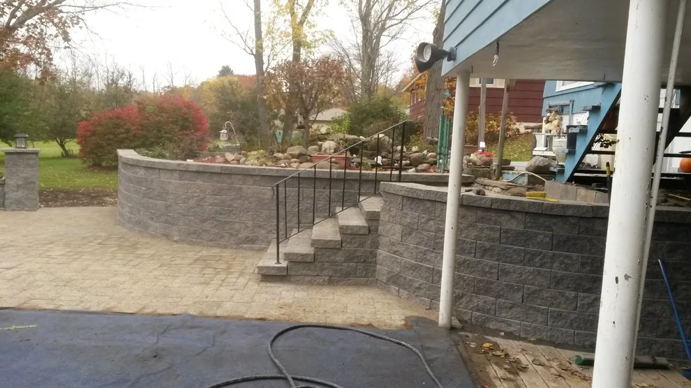 landscaping with hard materials by A&B Home Repair - Photo 6