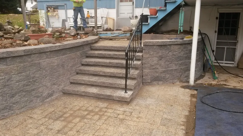 landscaping with hard materials by A&B Home Repair - Photo 2