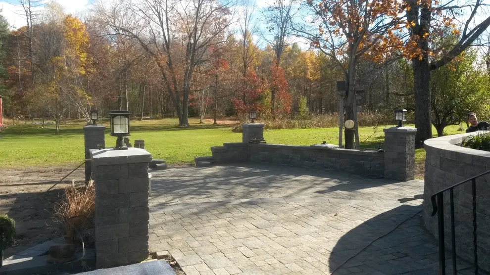 landscaping with hard materials by A&B Home Repair - Photo 5