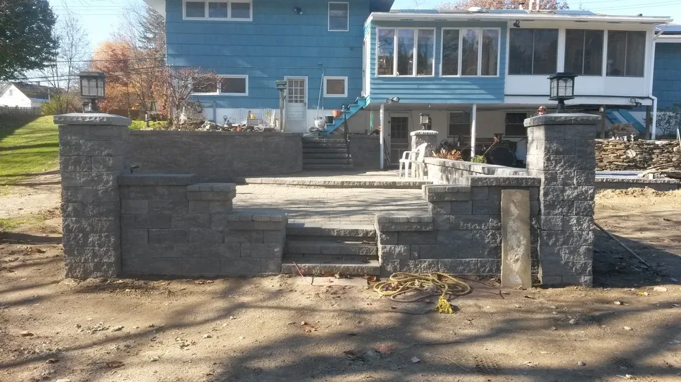 landscaping with hard materials by A&B Home Repair - Photo 7
