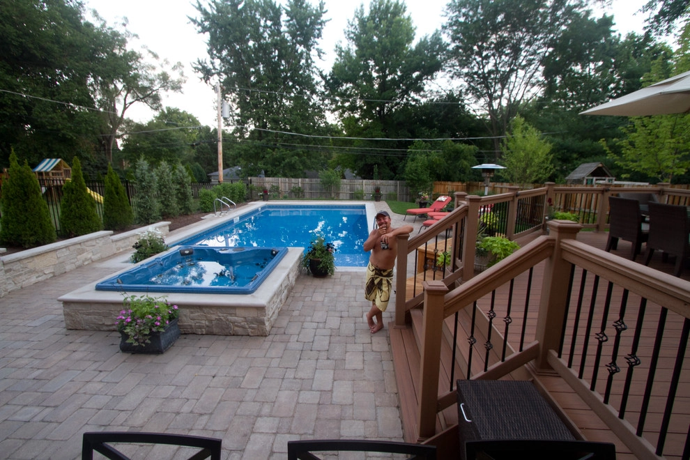 Wheaton Private Residence Pool by CB Conlin Landscapes Inc. - Photo 9