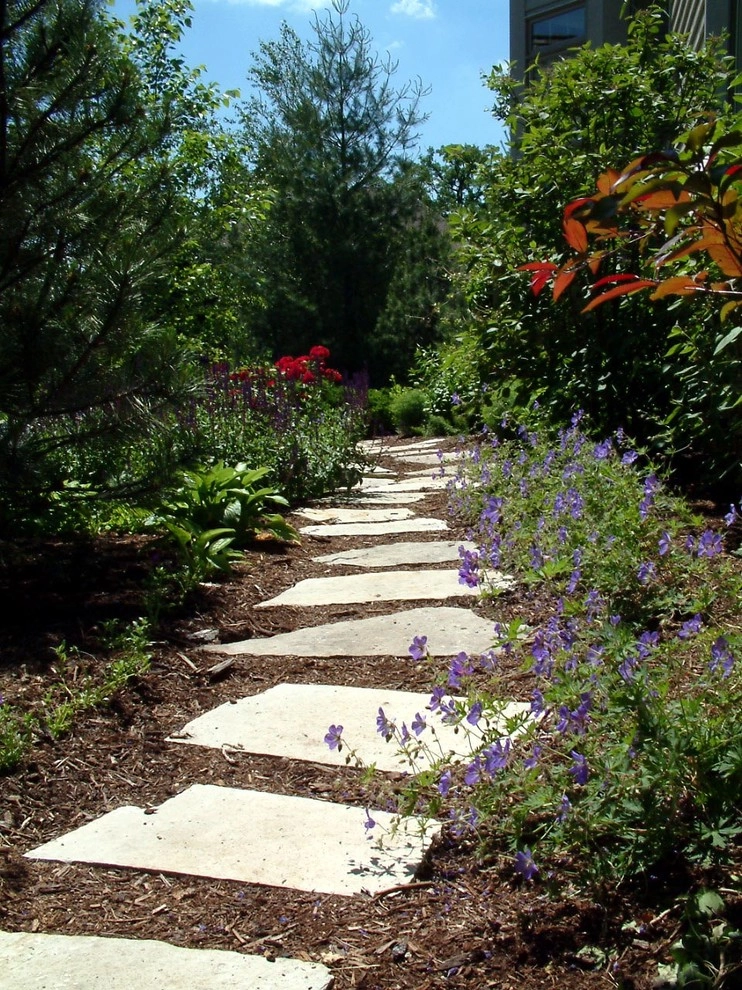 Naperville Private Residence Front Walkway by CB Conlin Landscapes Inc. - Photo 7