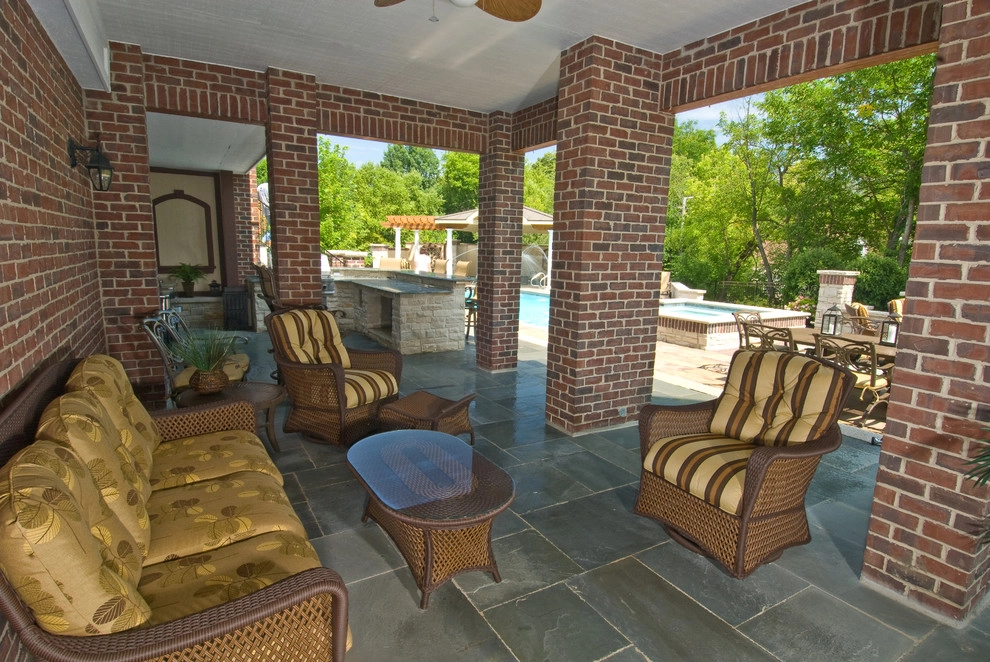 Naperville Private Residence Pool Patio by CB Conlin Landscapes Inc. - Photo 11