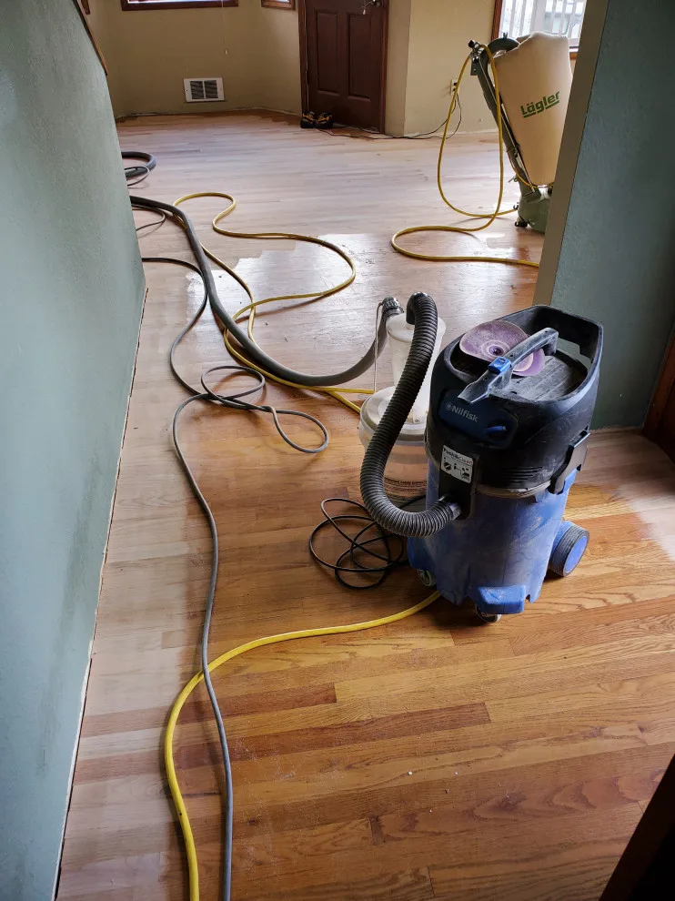 Wood Floor Restoration by Green Line Construction LLC - Photo 6