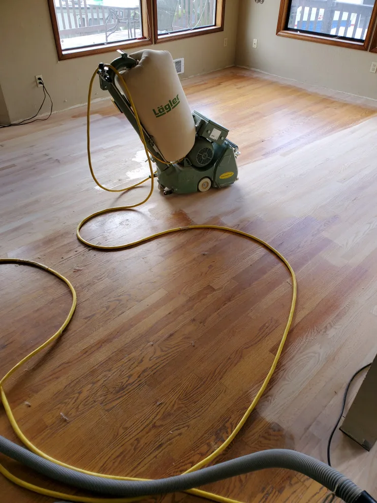 Wood Floor Restoration by Green Line Construction LLC - Photo 4