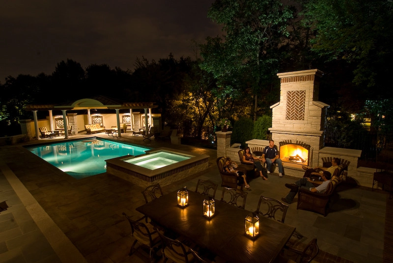 Naperville Private Residence Pool Patio by CB Conlin Landscapes Inc. - Photo 13