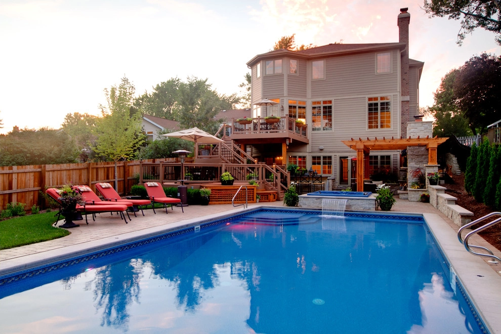 Wheaton Private Residence Pool by CB Conlin Landscapes Inc. - Photo 5