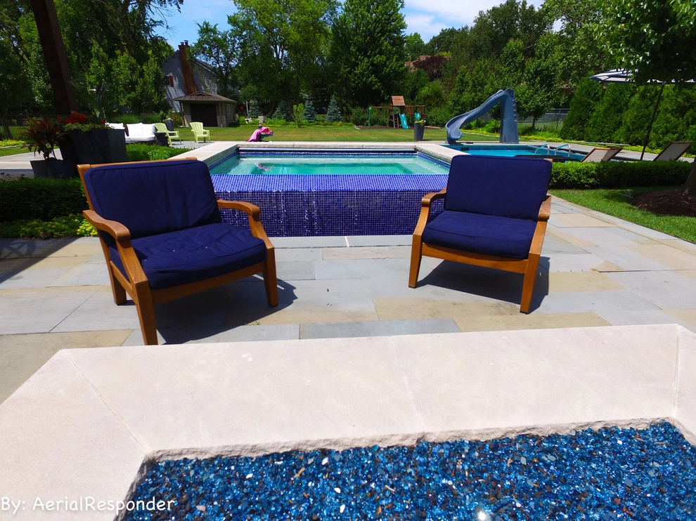 Palatine Private Residence Pool Patio by CB Conlin Landscapes Inc. - Photo 6