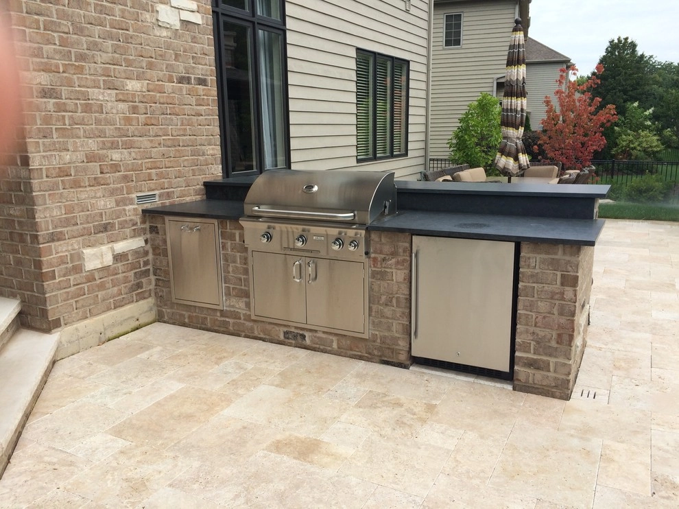 Naperville Private Residence Pool Patio by CB Conlin Landscapes Inc. - Photo 8