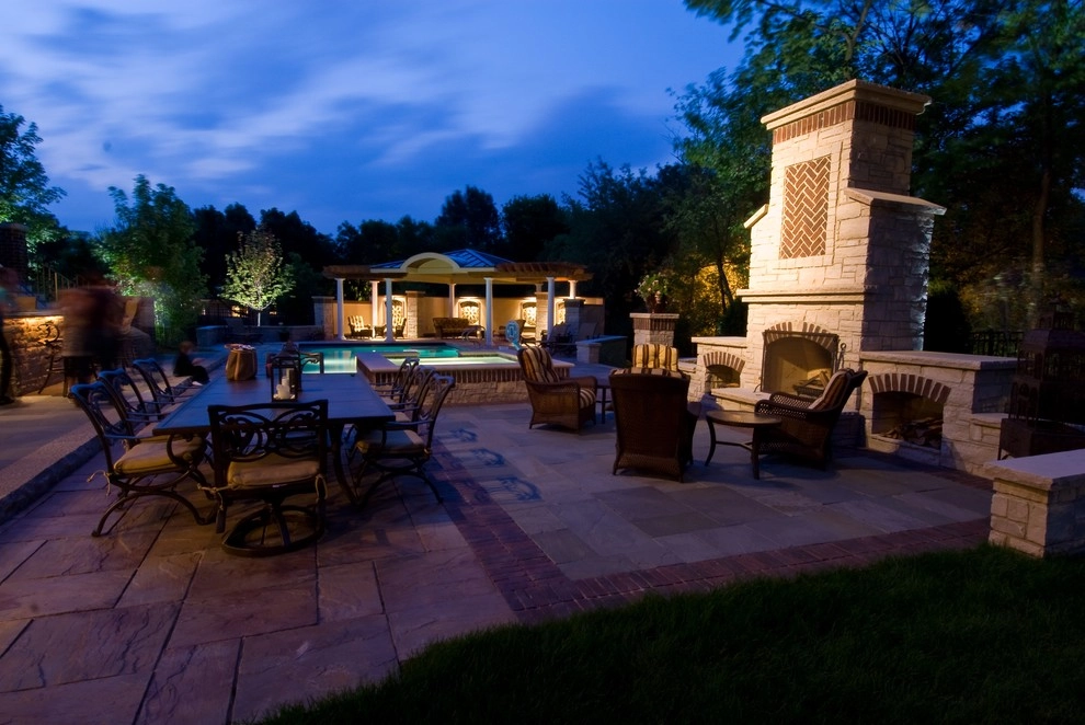 Naperville Private Residence Pool Patio by CB Conlin Landscapes Inc. - Photo 15
