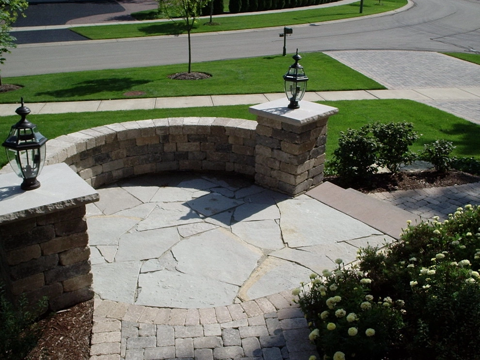 Naperville Private Residence Front Walkway by CB Conlin Landscapes Inc. - Photo 3