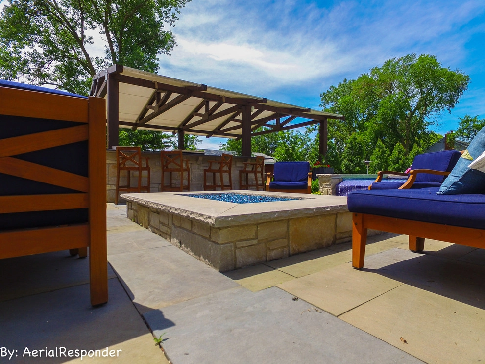 Palatine Private Residence Pool Patio by CB Conlin Landscapes Inc. - Photo 3