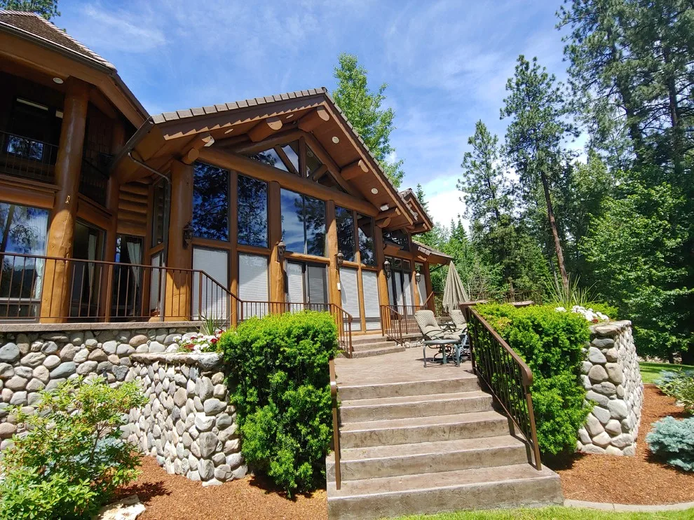 Hayden Lake - Log Cabin Upkeep by ACI Coatings - Photo 10