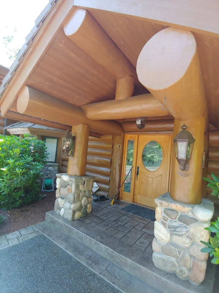 Hayden Lake - Log Cabin Upkeep by ACI Coatings - Photo 11