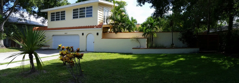 Hudson Bayou Mid-Century Renovation by BORDEN Landscape Design - Photo 7