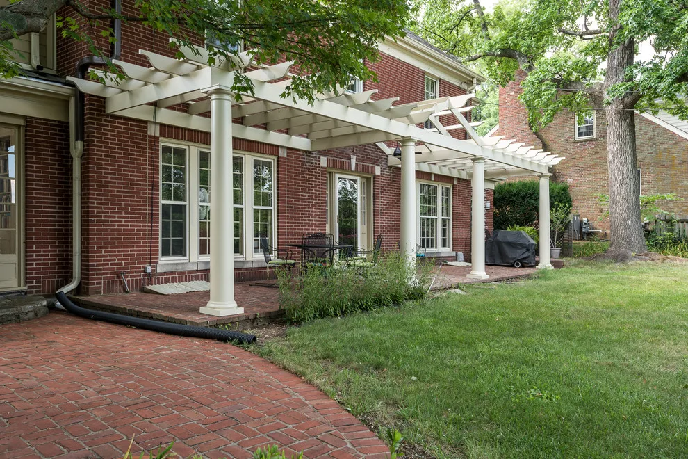 Festive Outdoor Pergola by Anderson & Rodgers Construction - Photo 3