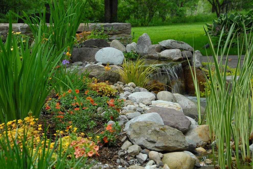 Williston Terrace, Walls and Water Feature by Church Hill Landscapes, Inc. - Photo 3
