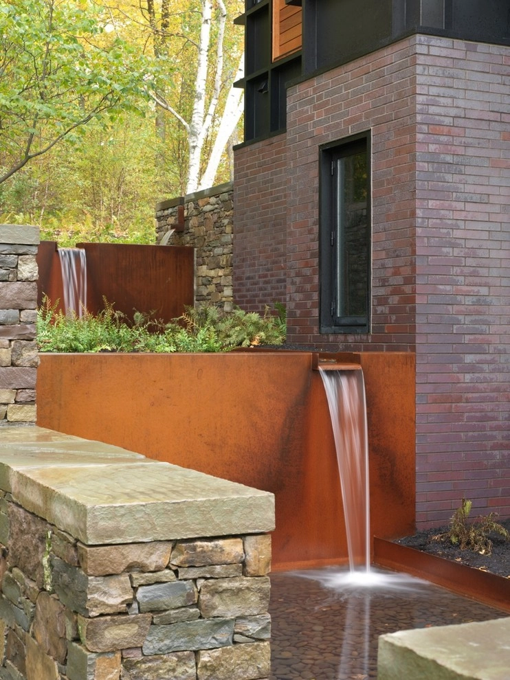Shelburne Water Feature by Church Hill Landscapes, Inc. - Photo 2
