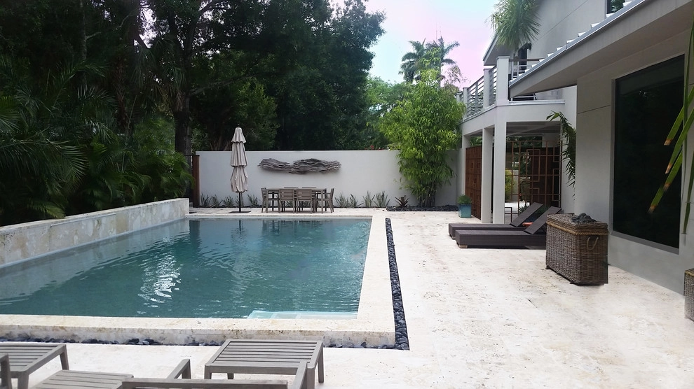 Hudson Bayou Mid-Century Renovation by BORDEN Landscape Design - Photo 4
