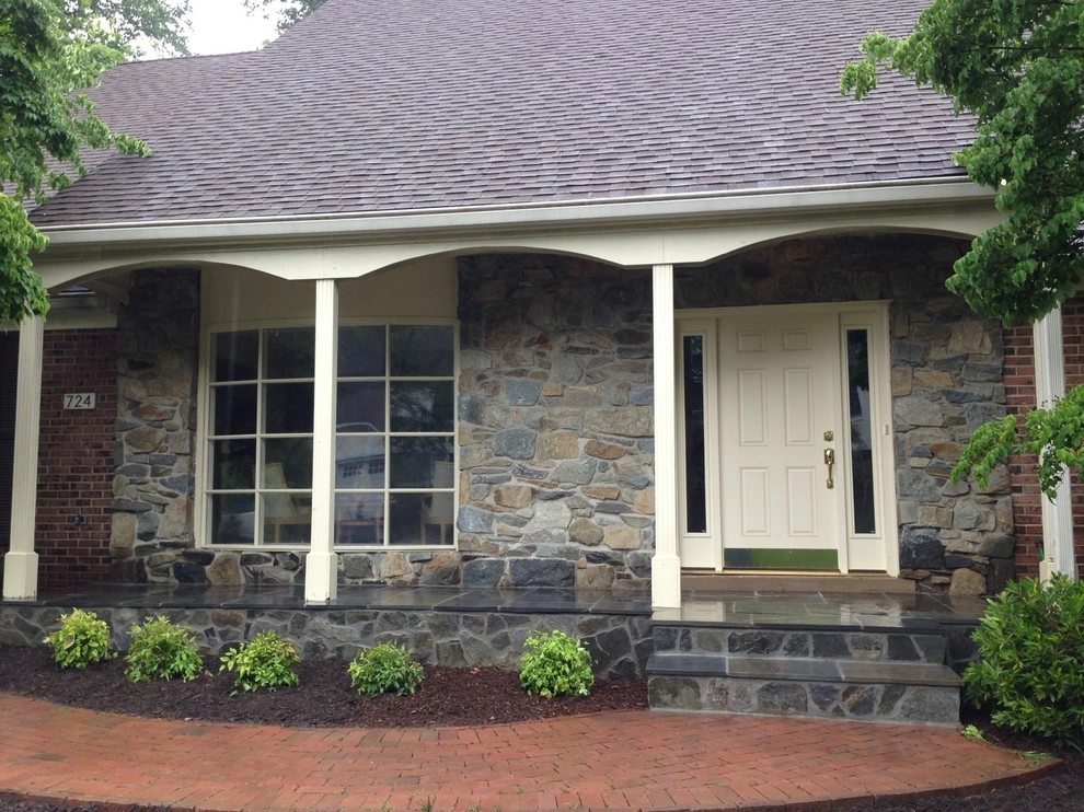 Front stoop and bring walkway by Classic Stonescaping & Gardens - Photo 3