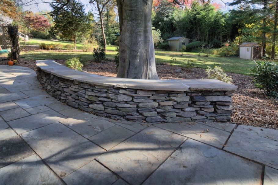 Large Backyard Patio by Classic Stonescaping & Gardens - Photo 4