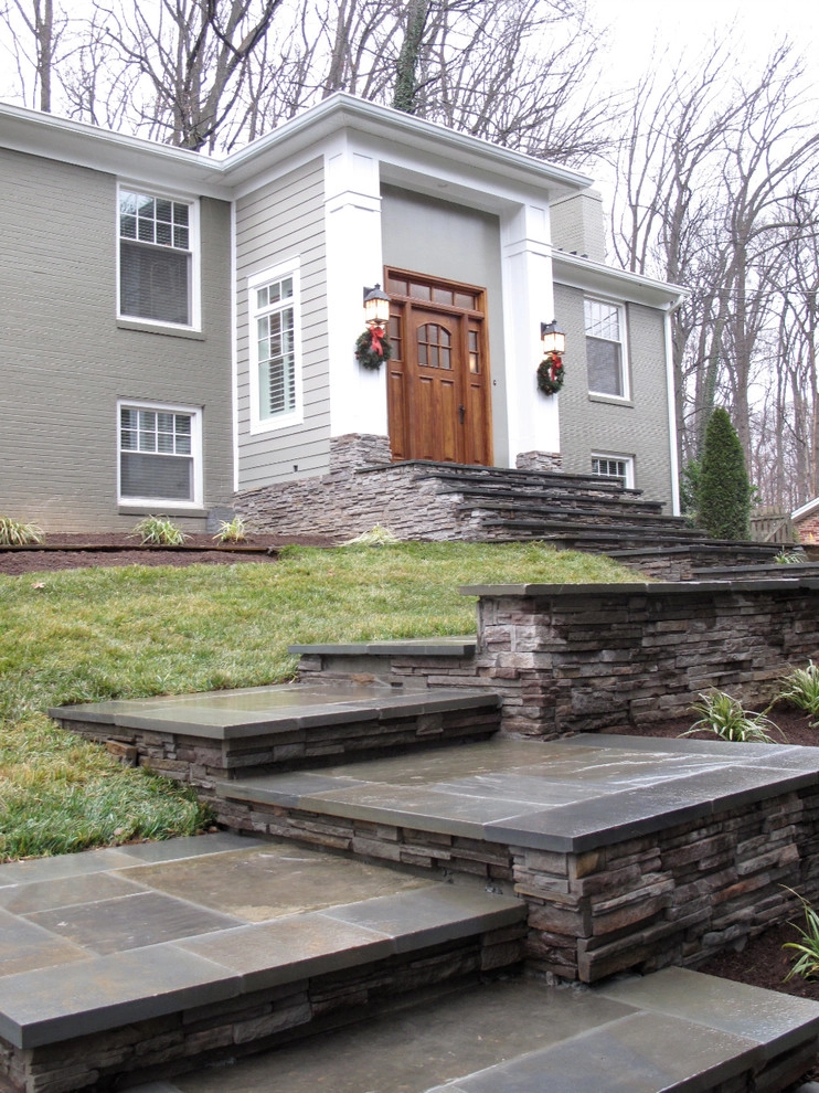 Front stairs and walkway by Classic Stonescaping & Gardens - Photo 2