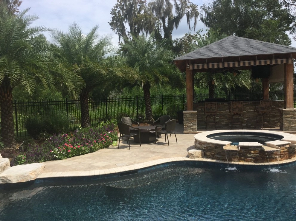 Pool Landscaping Metairie by Clean Cut Landscape Co - Photo 13