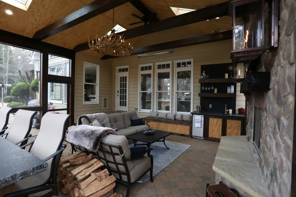 Huntersville Open-Air Living Space by Turner Design Build - Photo 3
