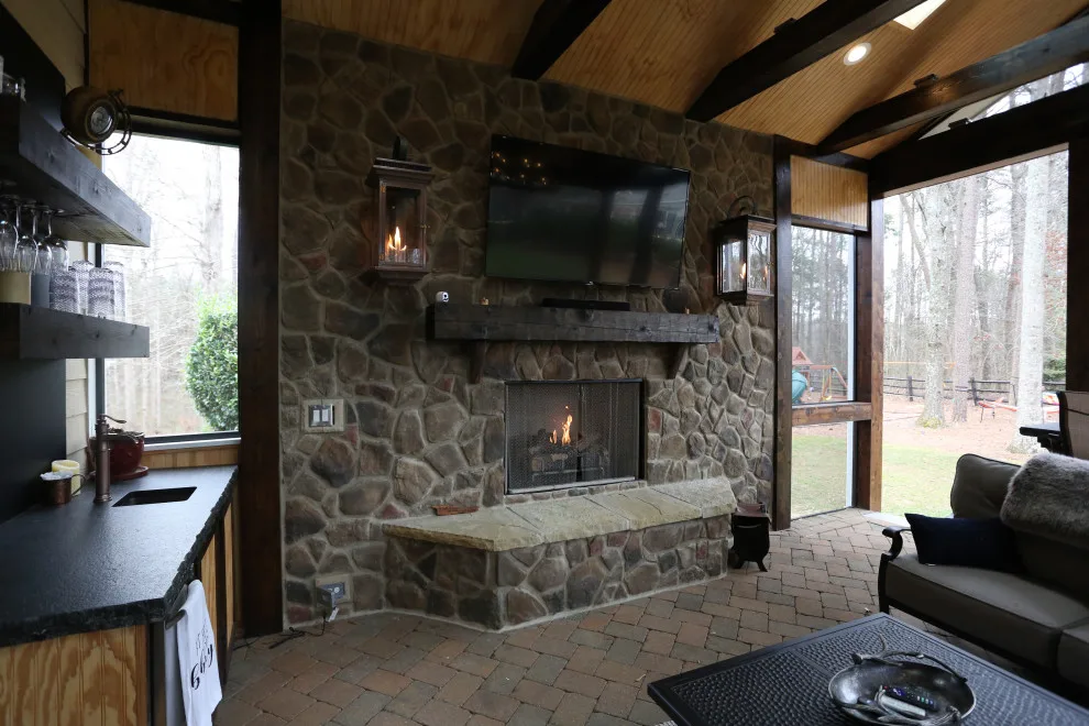 Huntersville Open-Air Living Space by Turner Design Build - Photo 7