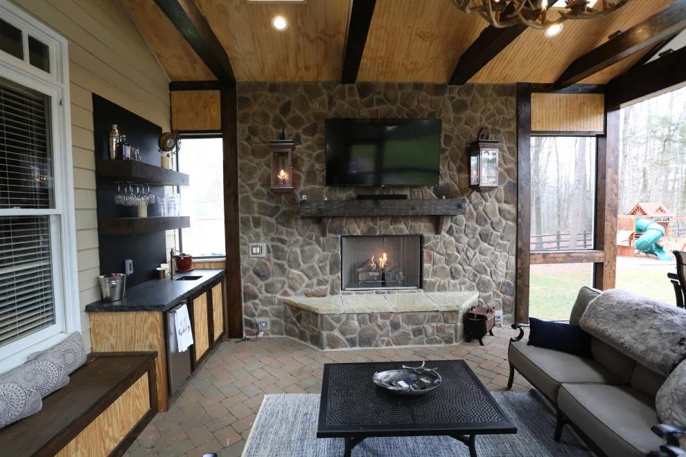 Huntersville Open-Air Living Space by Turner Design Build - Photo 2