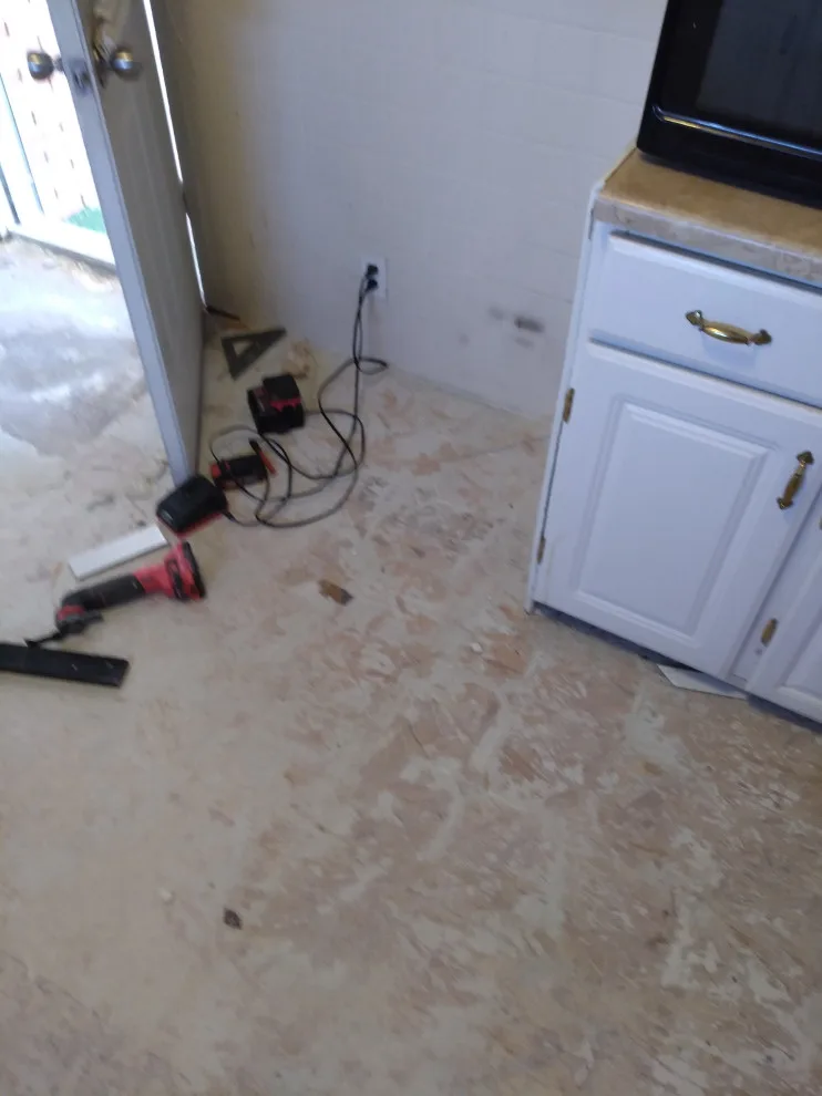 Kitchen Ceramic Tile Installation by Higgs Homes - Photo 7