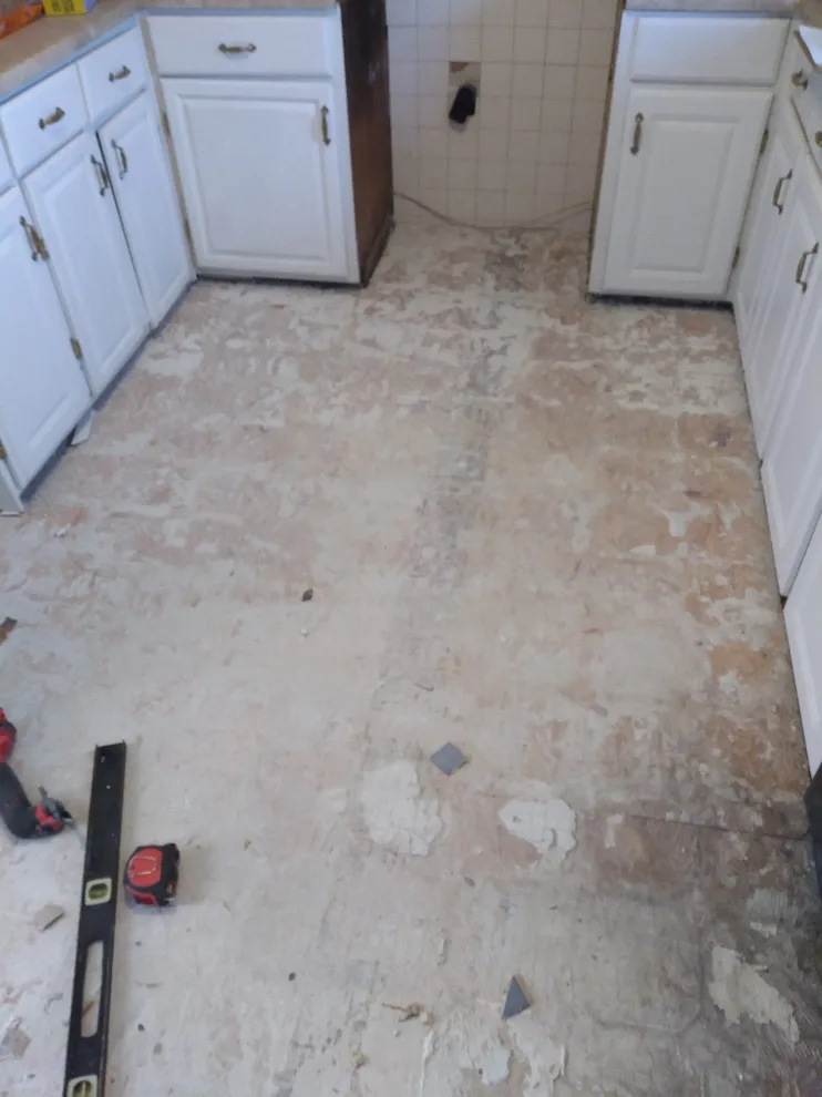 Kitchen Ceramic Tile Installation by Higgs Homes - Photo 4
