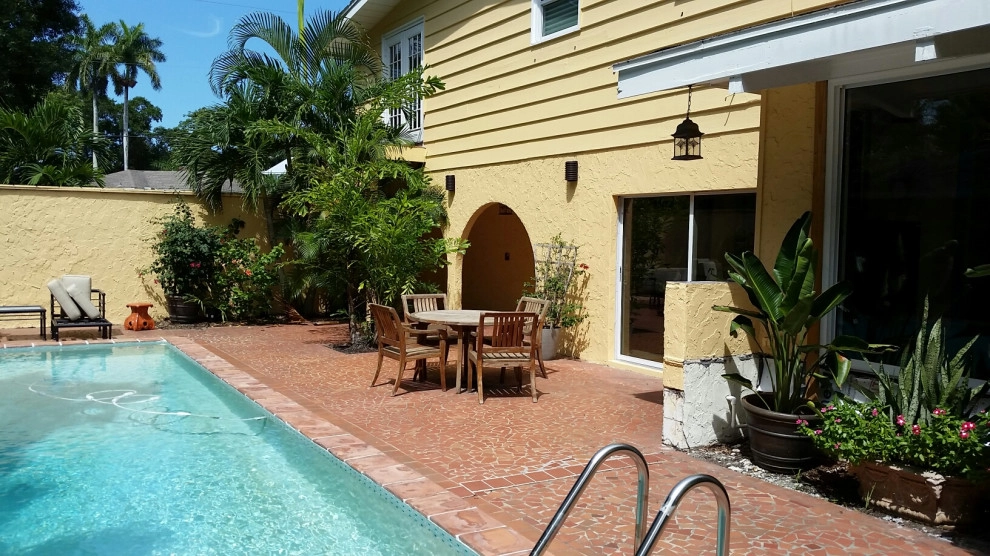 Hudson Bayou Mid-Century Renovation by BORDEN Landscape Design - Photo 8