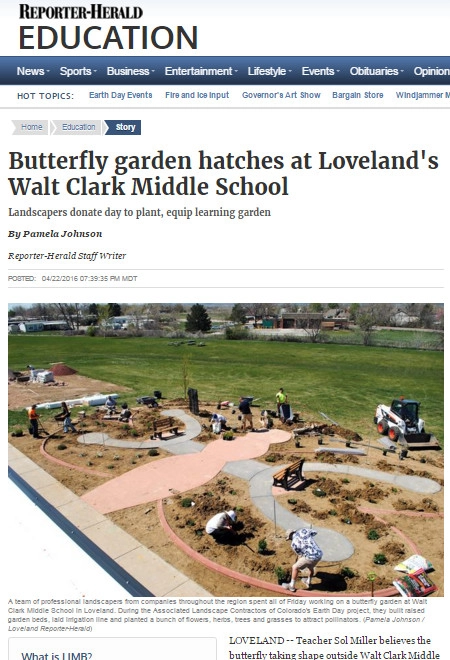 Educational Butterfly Garden by Colorado Vista Landscape Design, Inc. - Photo 5