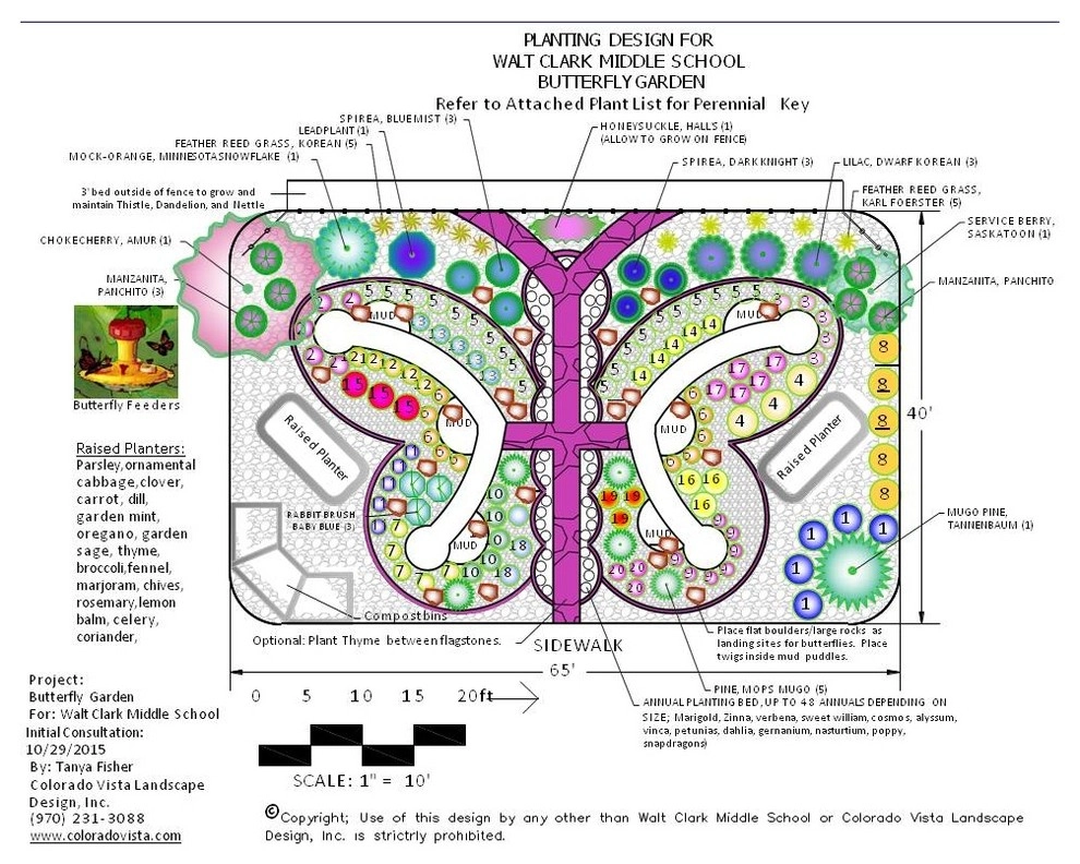 Educational Butterfly Garden by Colorado Vista Landscape Design, Inc. - Photo 2