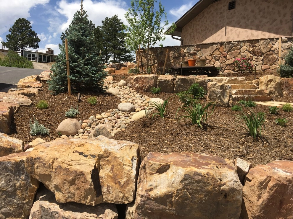 Foothills Mountain Home Transformation by Colorado Vista Landscape Design, Inc. - Photo 2