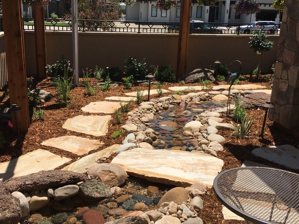 A Lovely Courtyard by Colorado Vista Landscape Design, Inc. - Photo 6