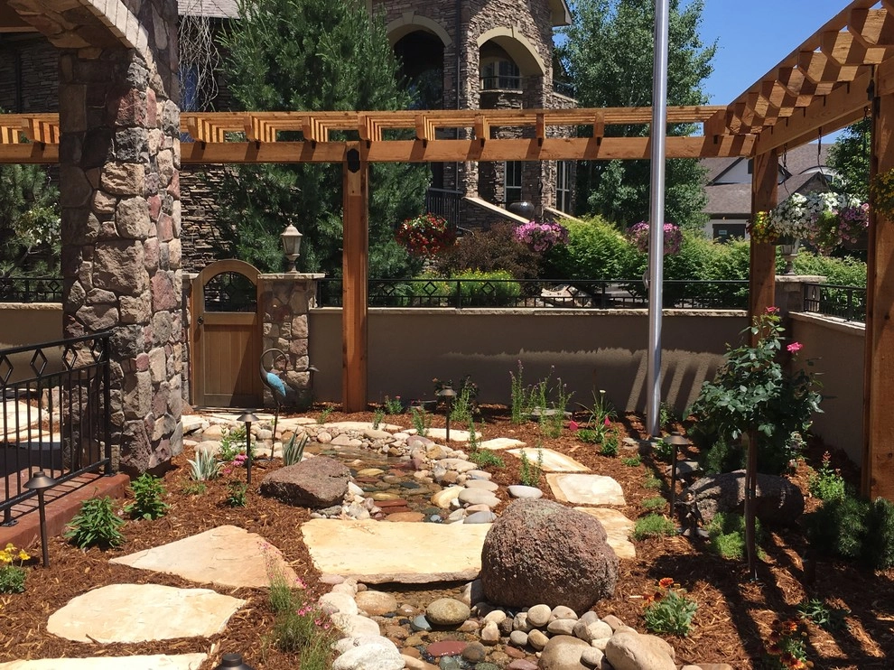 A Lovely Courtyard by Colorado Vista Landscape Design, Inc. - Photo 23