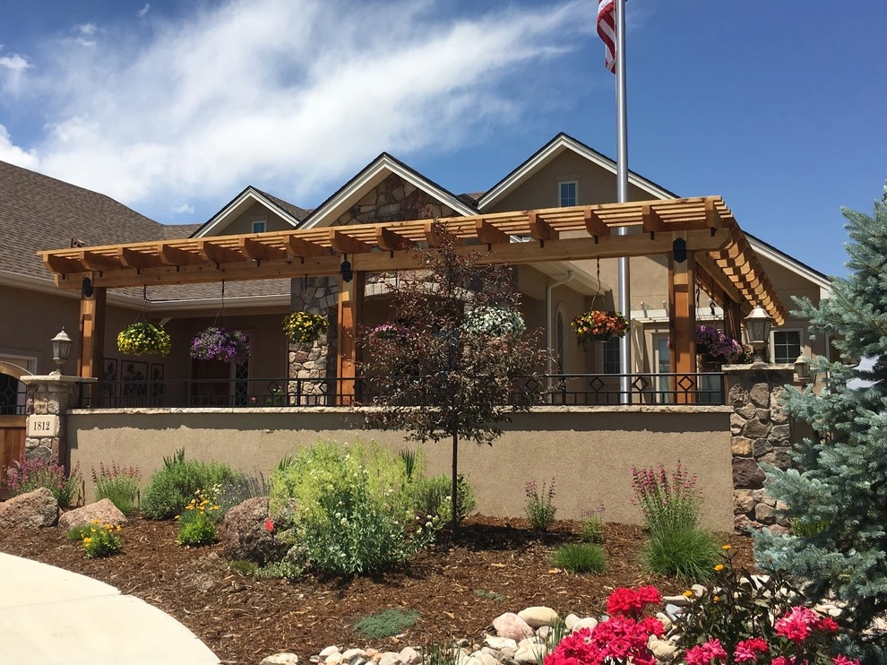 A Lovely Courtyard by Colorado Vista Landscape Design, Inc. - Photo 11