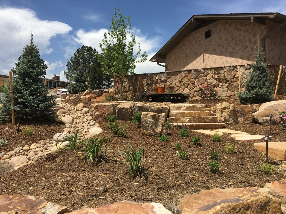 Foothills Mountain Home Transformation by Colorado Vista Landscape Design, Inc. - Photo 7