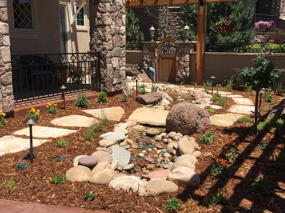 A Lovely Courtyard by Colorado Vista Landscape Design, Inc. - Photo 19