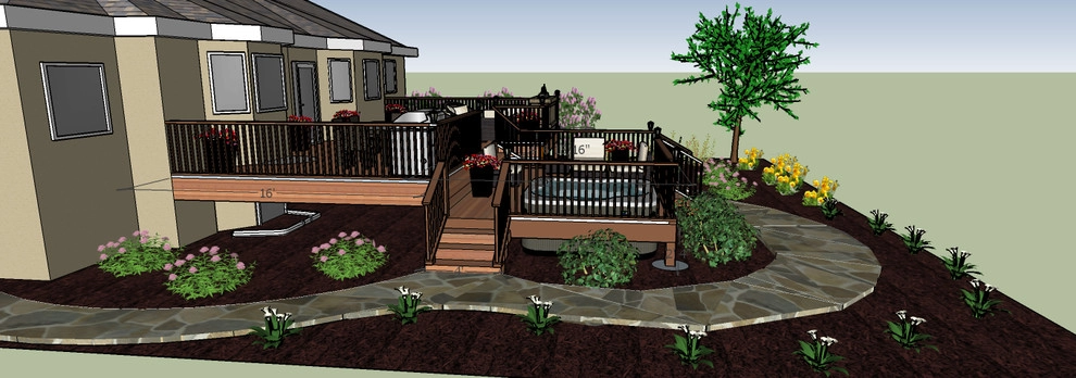 Soaring Eagle Deck and Landscape by Colorado Vista Landscape Design, Inc. - Photo 8