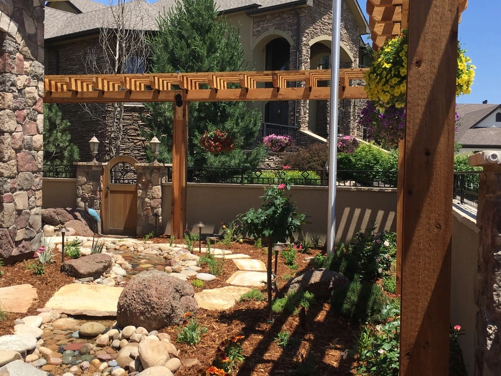 A Lovely Courtyard by Colorado Vista Landscape Design, Inc. - Photo 12