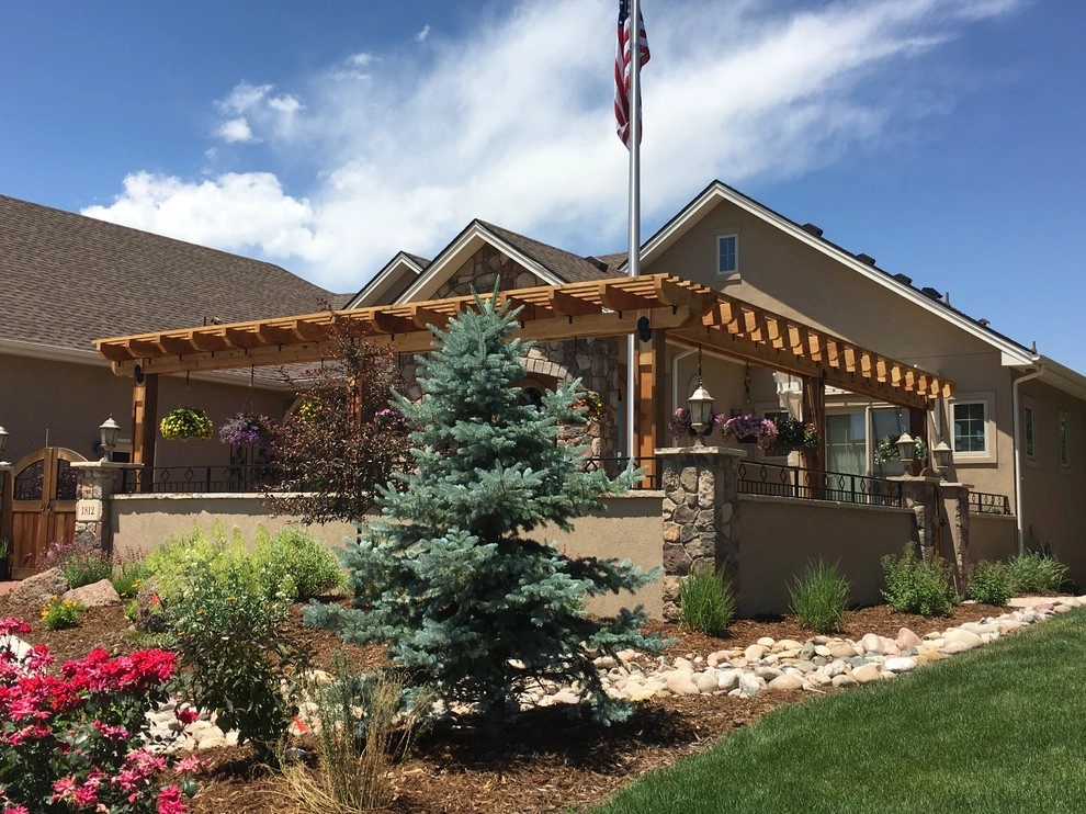 A Lovely Courtyard by Colorado Vista Landscape Design, Inc. - Photo 5