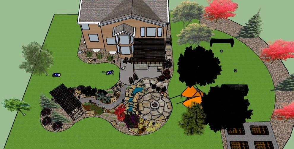 A Gallery of Project Drawings by Colorado Vista Landscape Design, Inc. - Photo 13