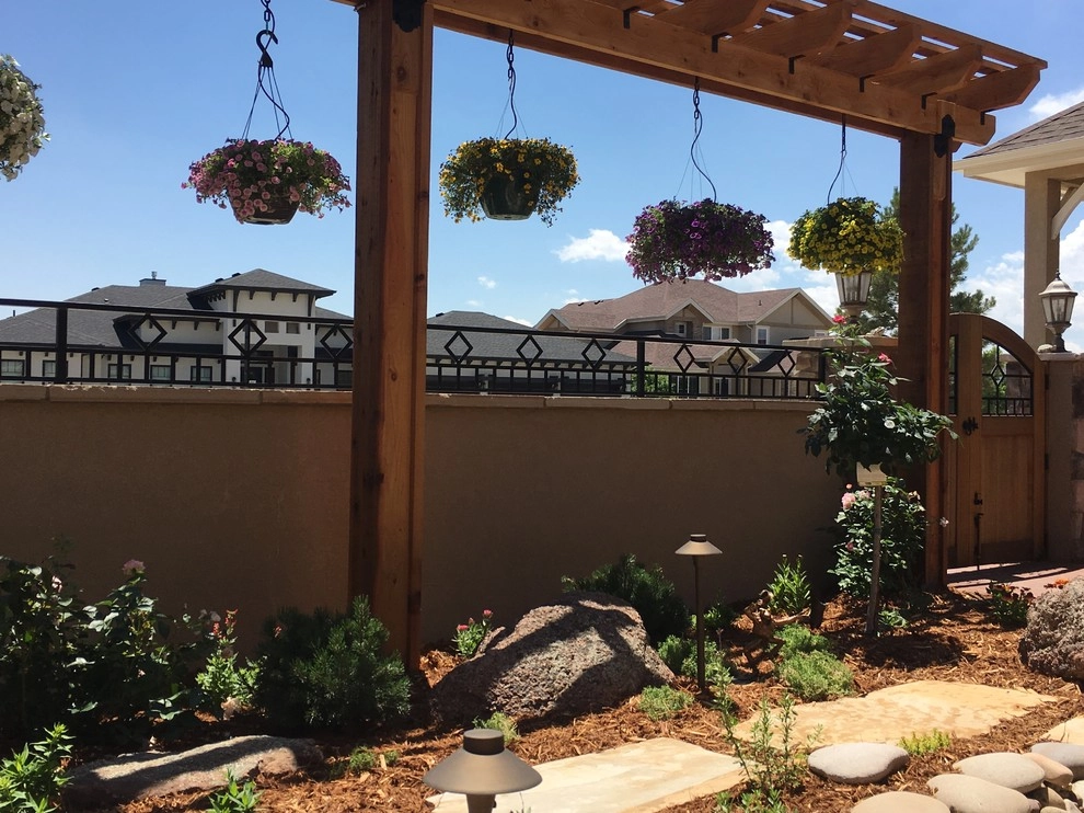 A Lovely Courtyard by Colorado Vista Landscape Design, Inc. - Photo 21