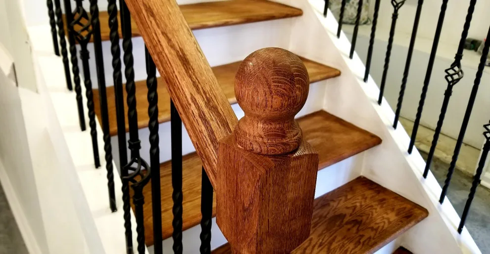 Staircase Renovation for the Entryway by Shane Built - Photo 3