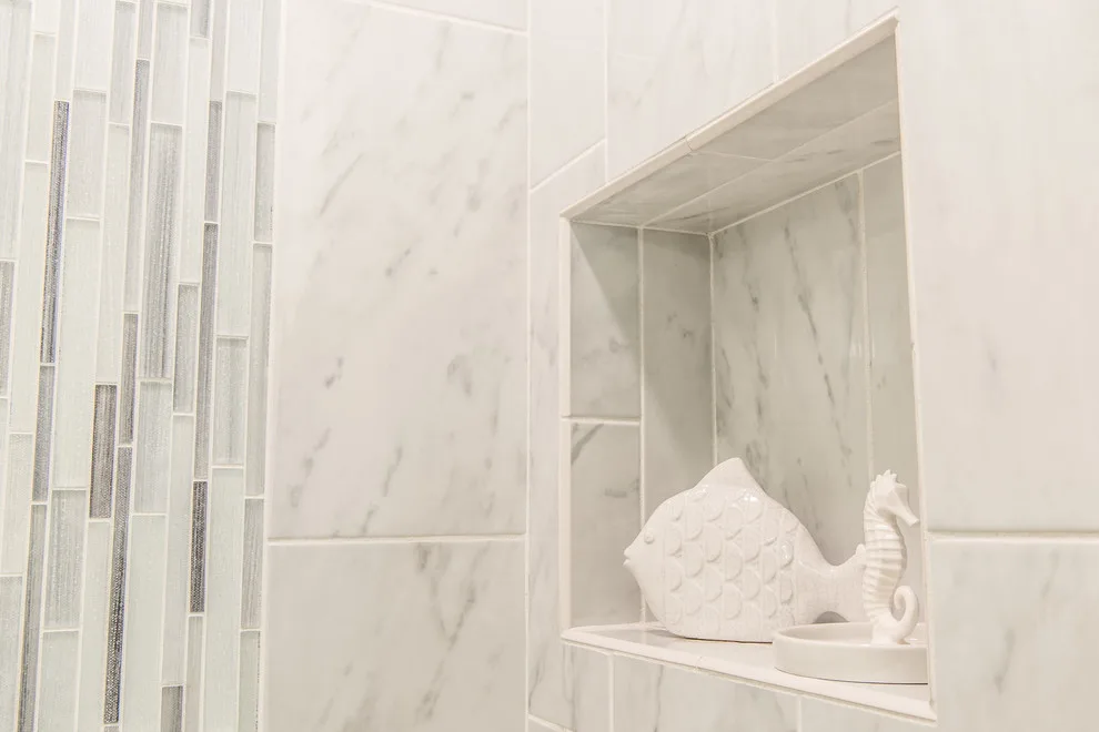 Cozy Coastal Guest Bathroom by J&J Carpet One Floor & Home - Photo 5